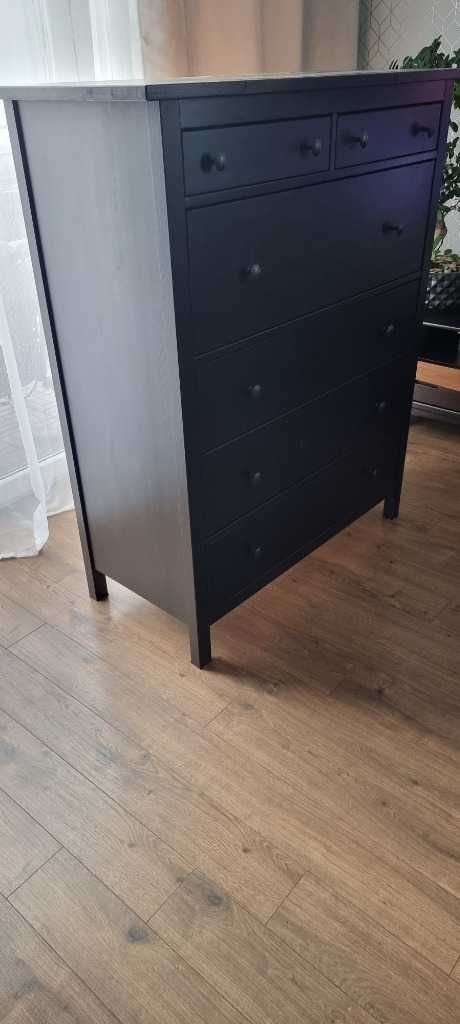IKEA Hemnes komoda , 6 szuflad,c. brąz,r.108x50x131 cm-dostawa