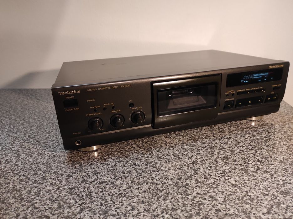Technics rs bx501 deck magnetofon  kaseta vintage