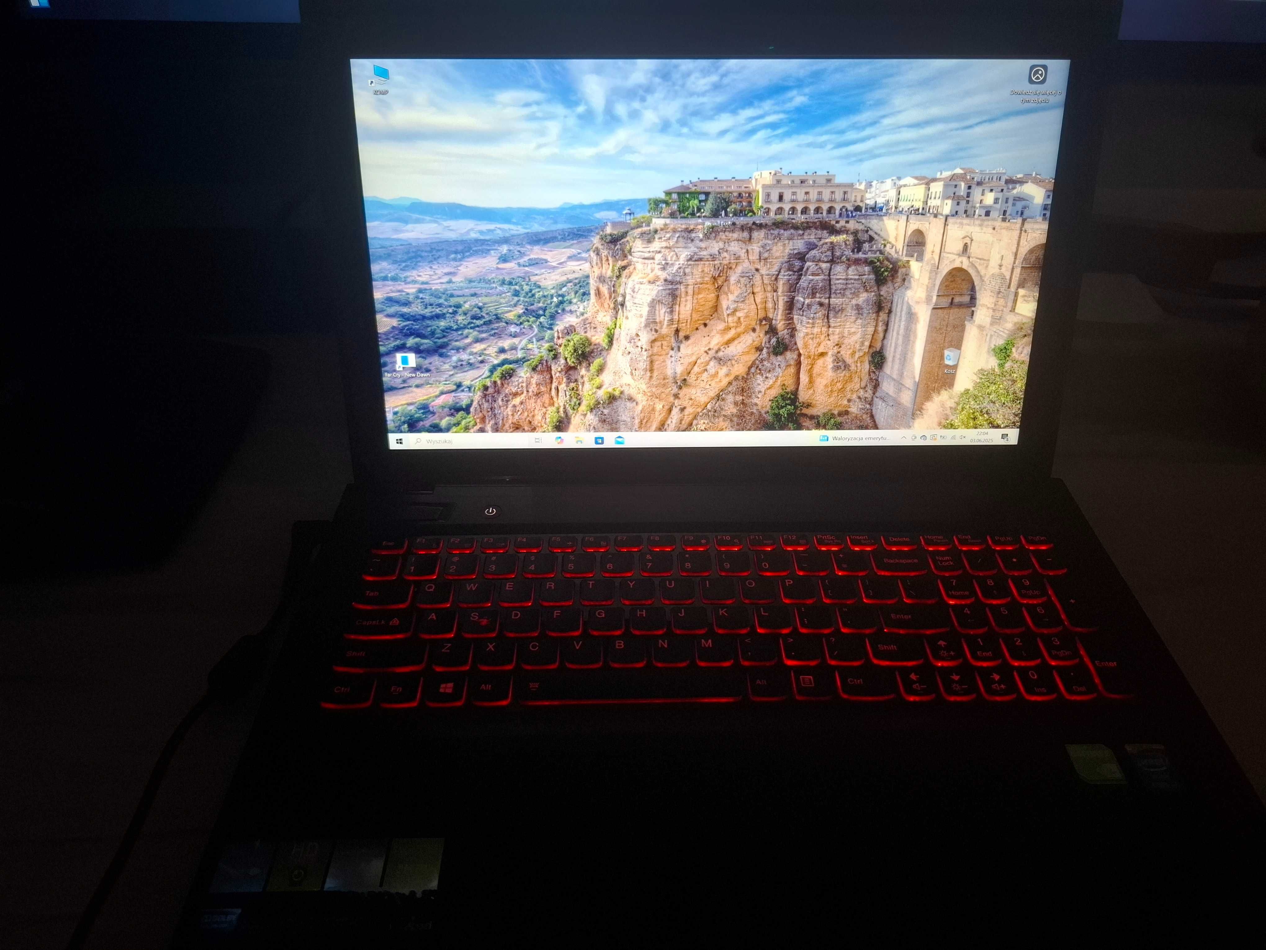 Laptop Lenovo Y510P SLI Dwie karty graficzne
Procesor: Intel Core i7