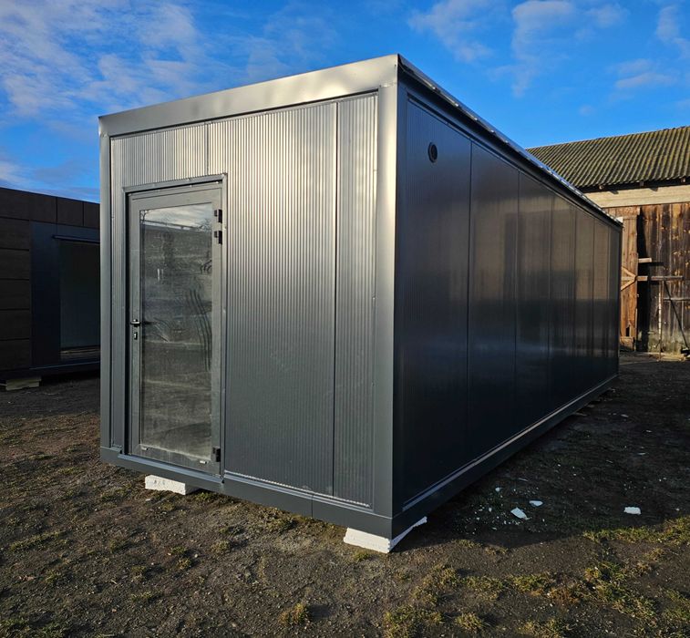 Pawilony Biura 8x3 Handlowo Usługowe Kontenery Biuro Komis Kiosk