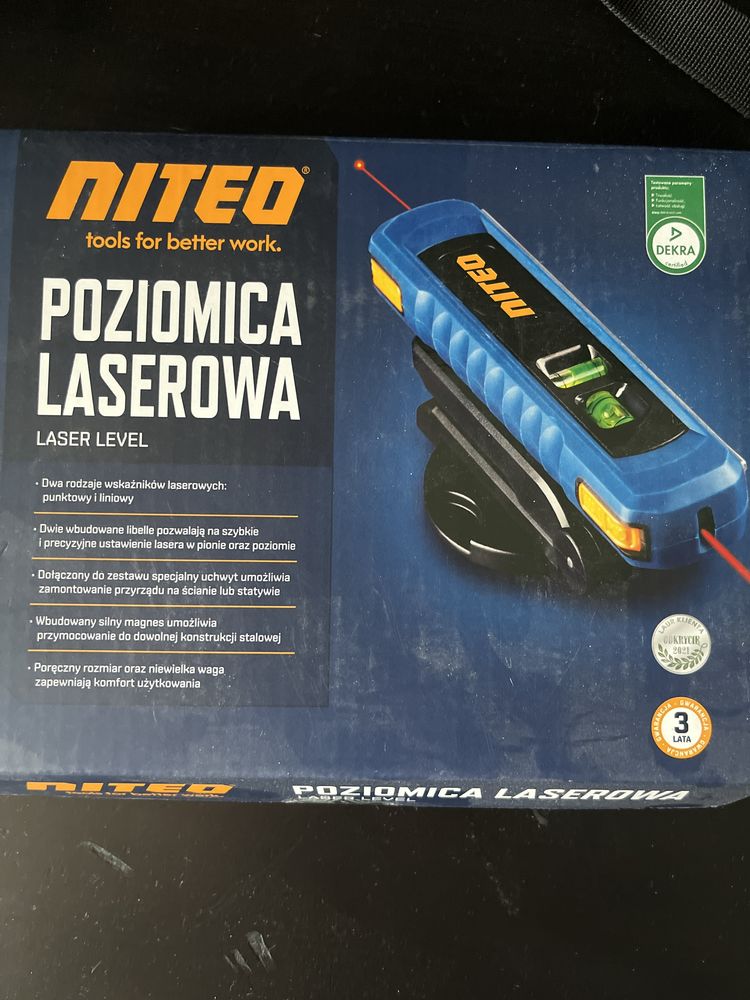 Poziomica laserowa Niteo