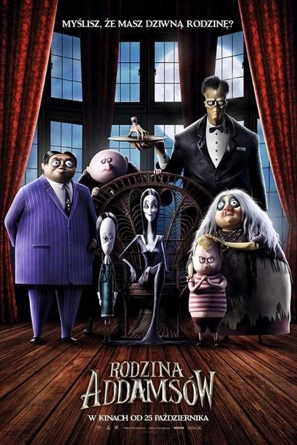 Rodzina Addamsów Płyta DVD Dubbing PL