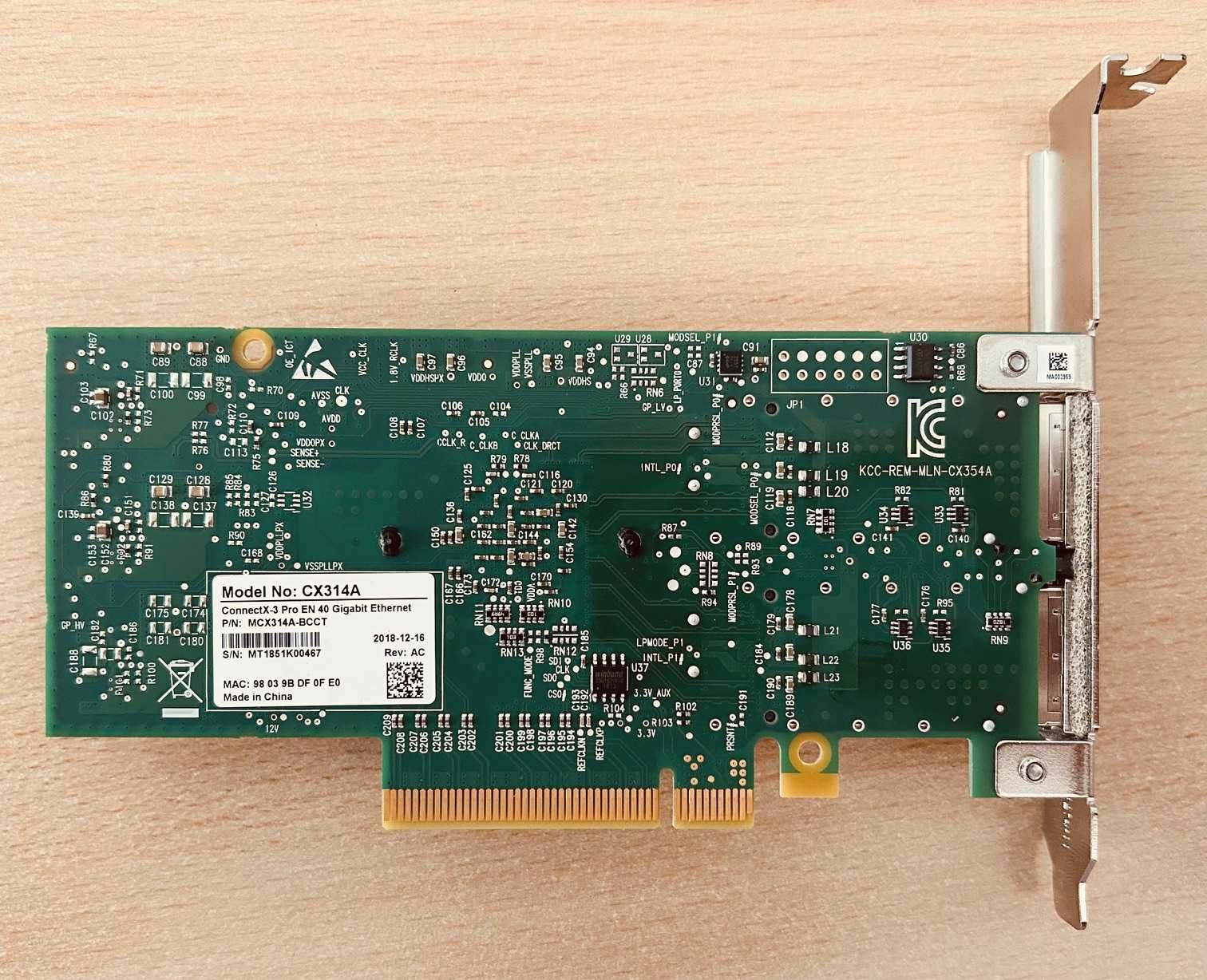 Мережева картка Mellanox ConnectX-3 Pro CX314A Dual Port 40Gb