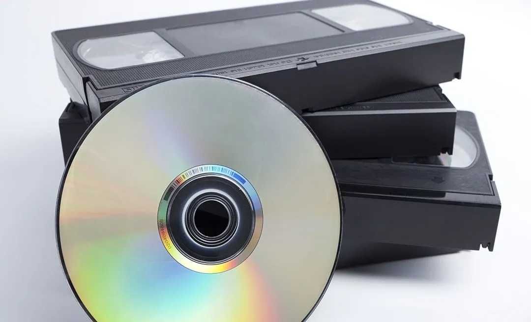 Przegrywanie kaset video VHS na płyty DVD pendrive USB