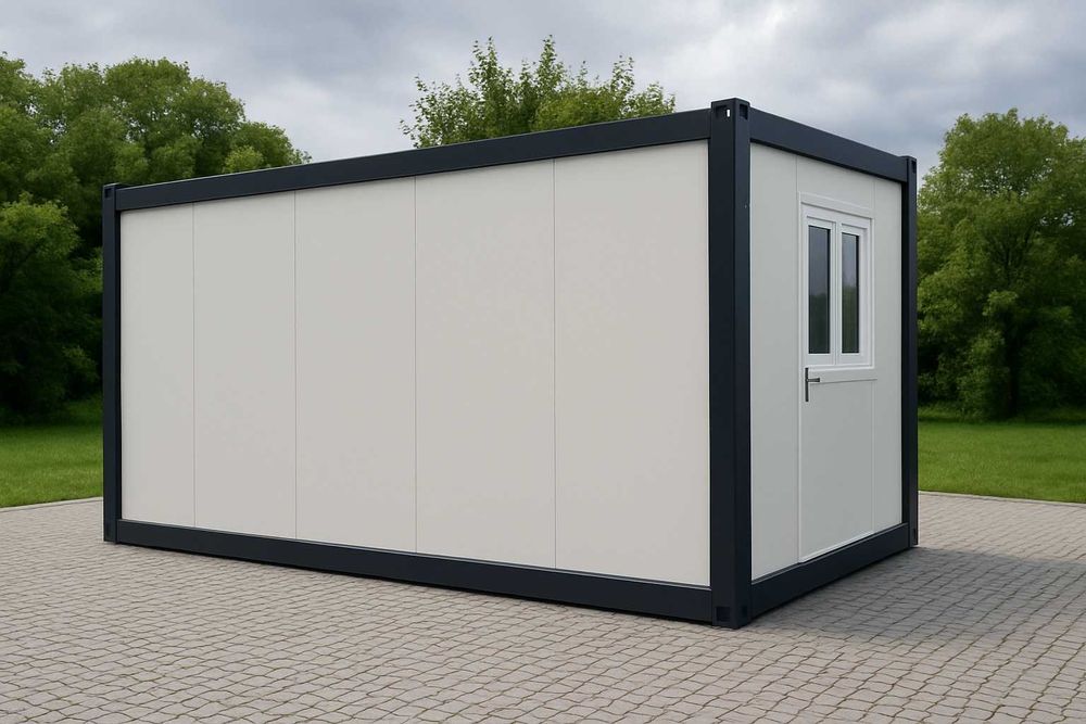 Kontener biurowy mieszkalny pracowniczy 6x3m dostępny od ręki