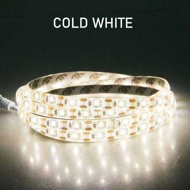 Светодиодная LED лента Rishang 5метров. Модель: R08COBA White