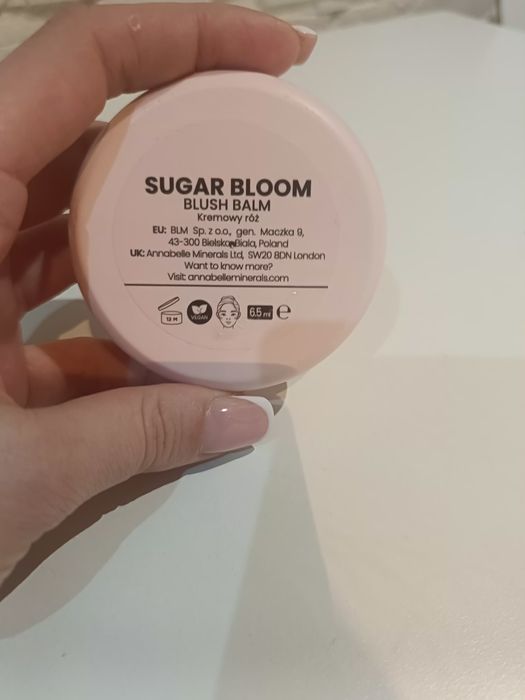 Kremowy róż i bronzery Annabelle minerals