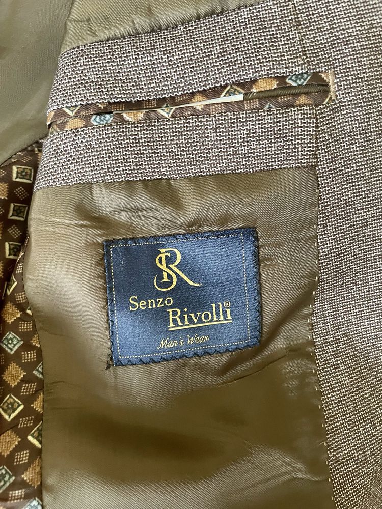 Піджак чоловічий Senzo Rivolli розмір М, 48