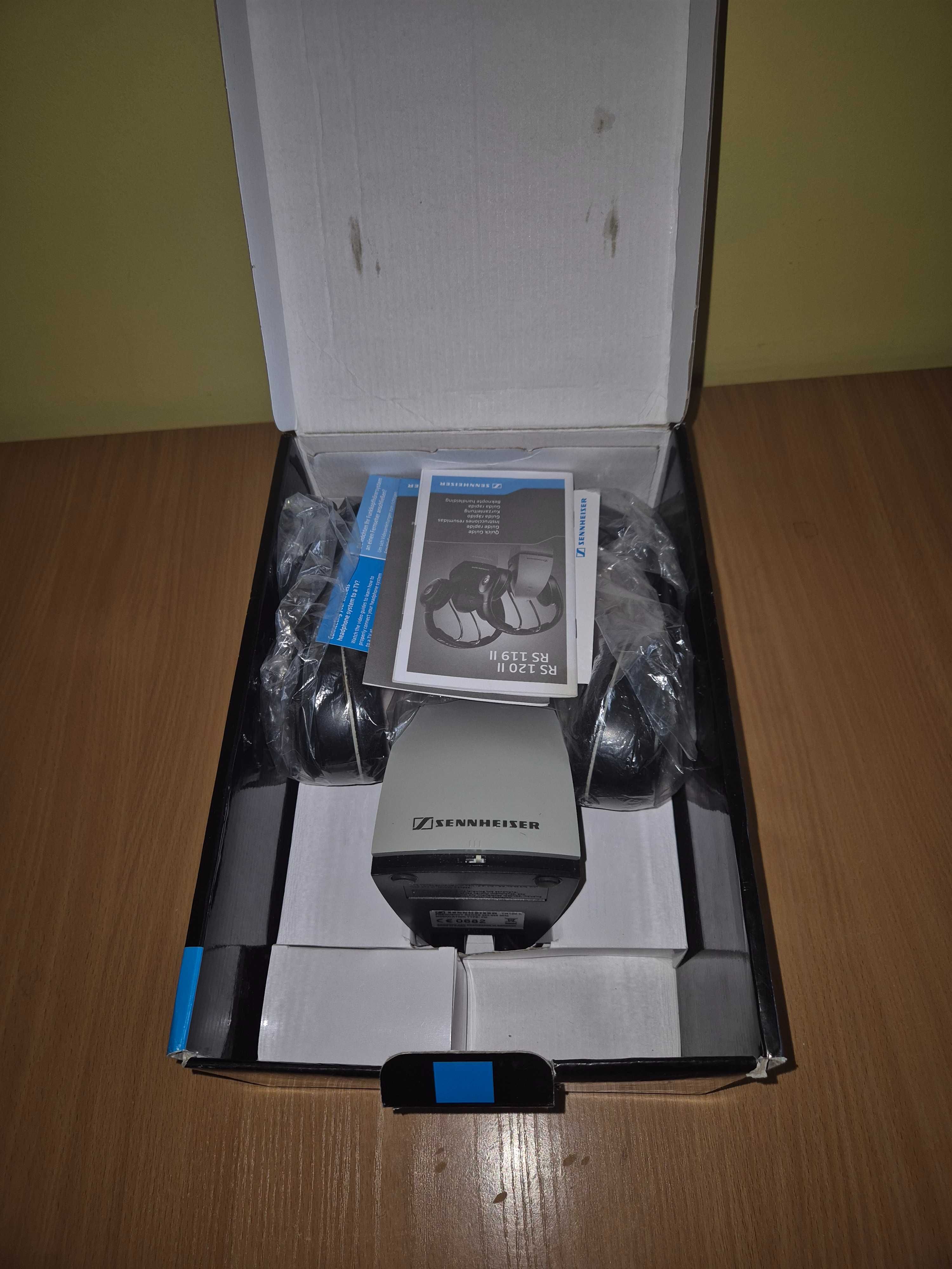 Słuchawki bezprzewodowe Sennheiser RS 120 II - prawie jak nowe