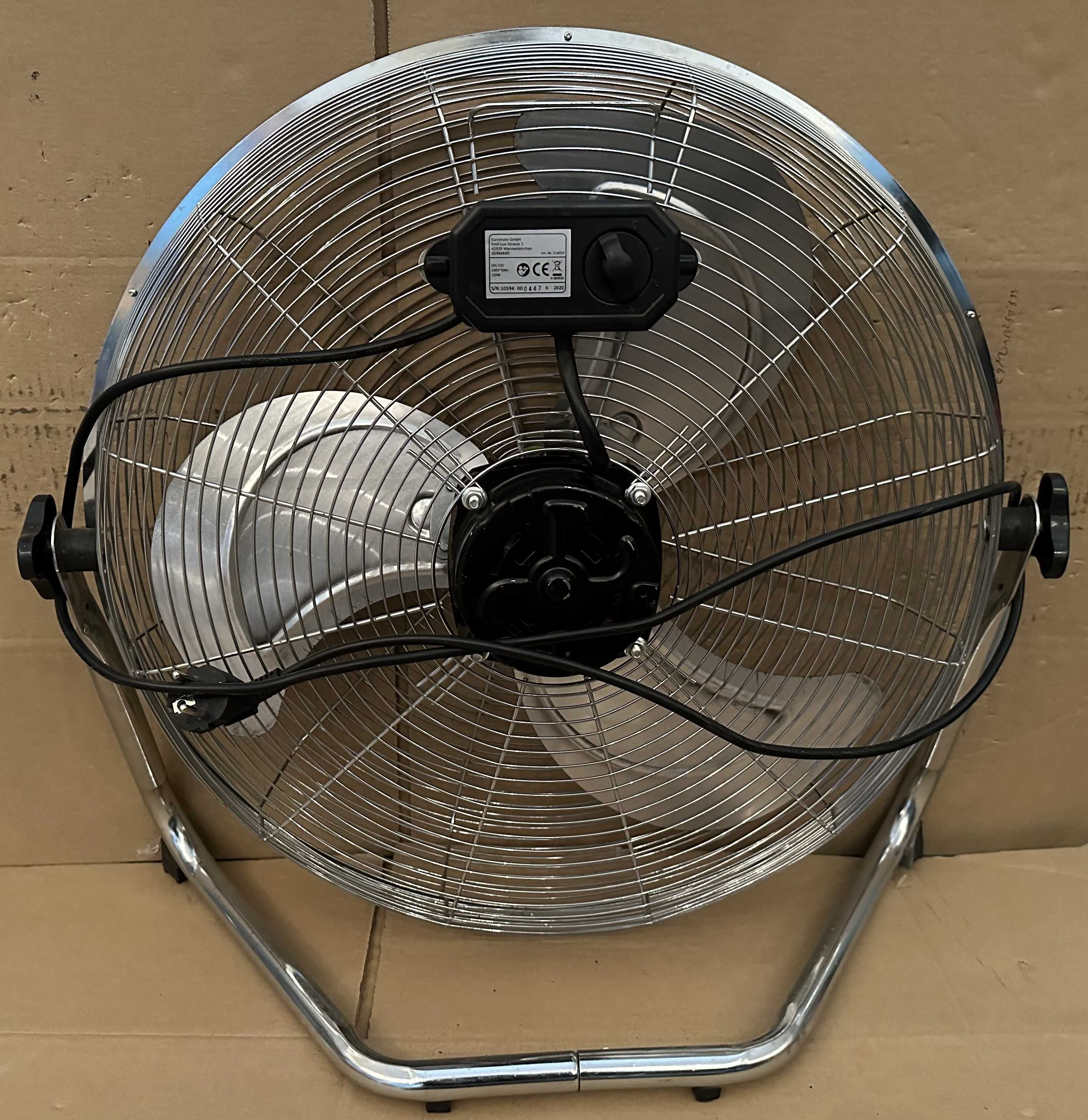Wentylator Cyrkulator Powietrza Podłogowy 60 cm 110 W