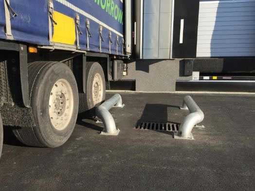 Naprowadzacze kól rurowe ODBOJNICE NAPROWADZACZ ocynk