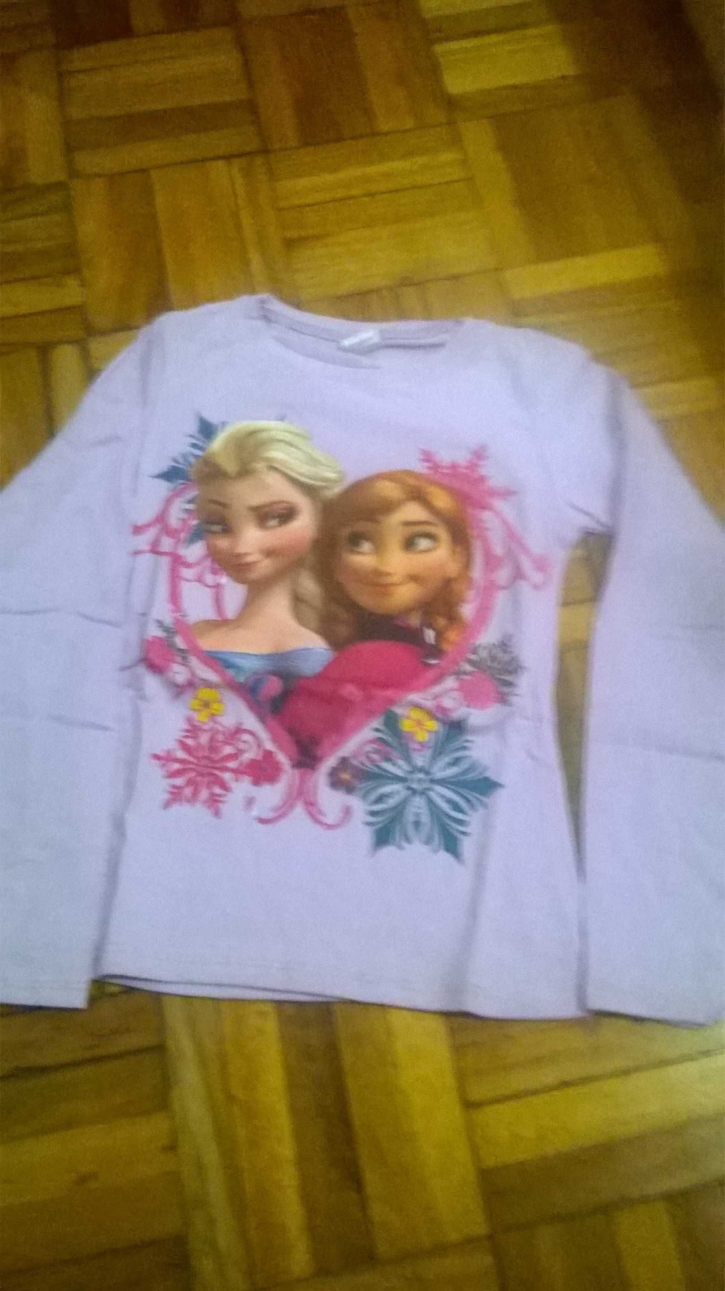 t-sherts e camisolas da frozen novas. Tamanhos dos 02 aos 14 anos.