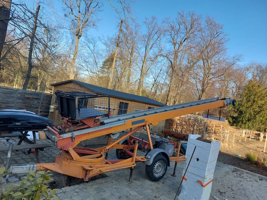 Atlas Bocker  Winda transportowa dekarska. Sprowadzona