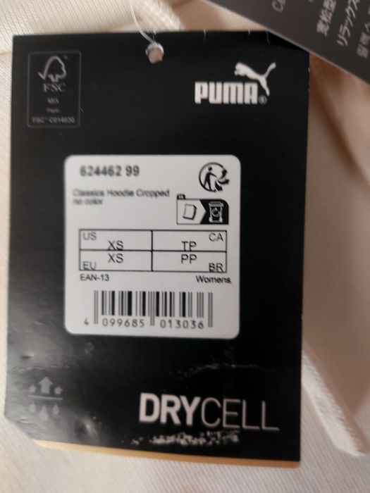 Bluza kangurka damska Puma r.XS