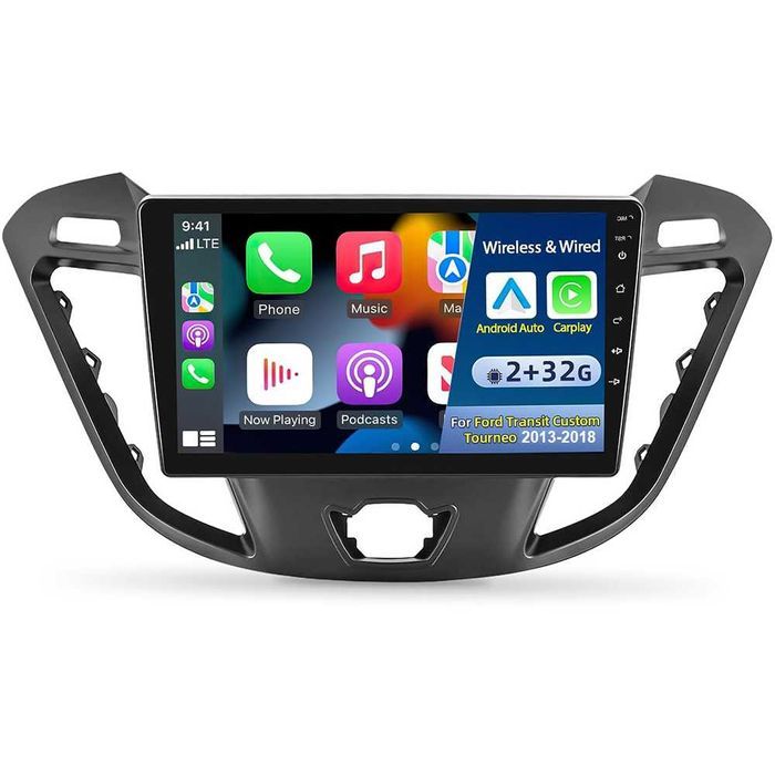 Штатная магнитола Ford Mondeo Focus C-Max Fusion Fiesta Kuga Transit