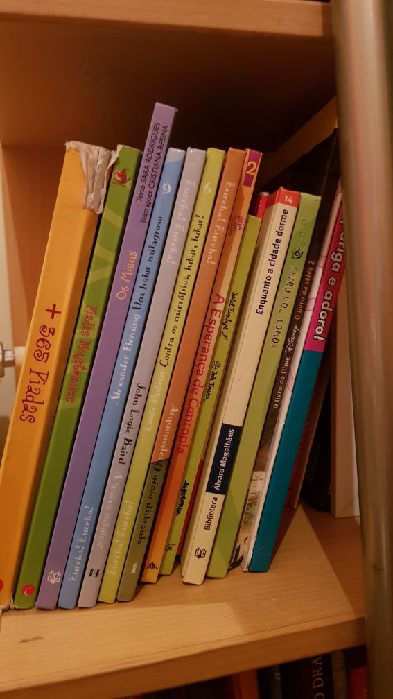 Diversos livros de criança
