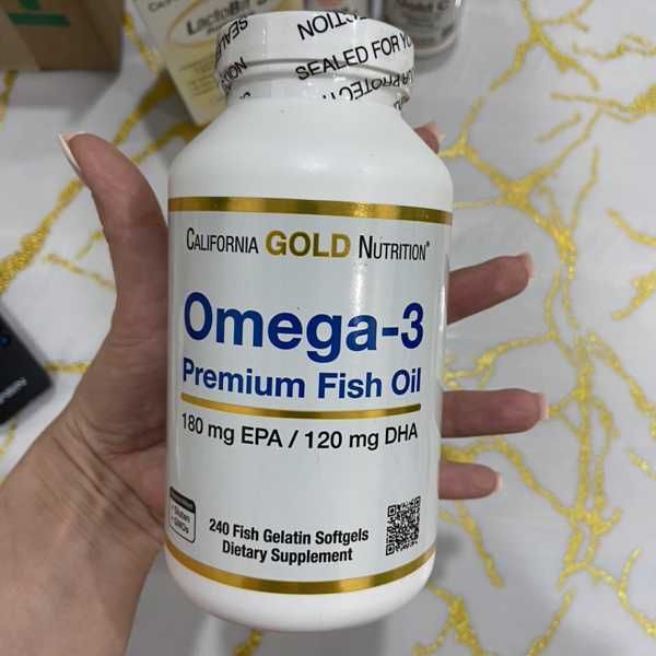 Омега 3, 100/240 шт, США, рыбий жир премиального качества