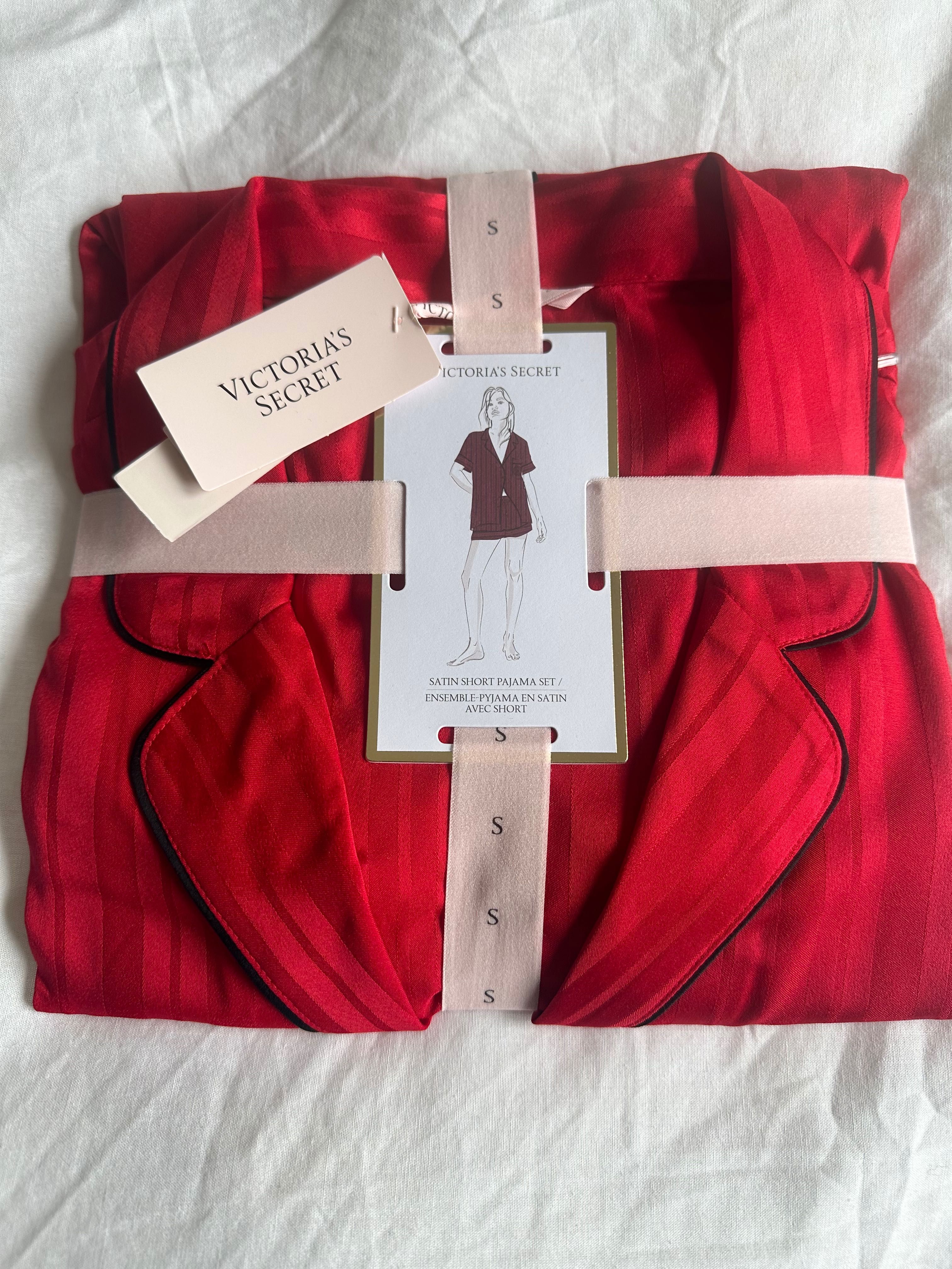 Piżama satynowa Victoria’s Secret