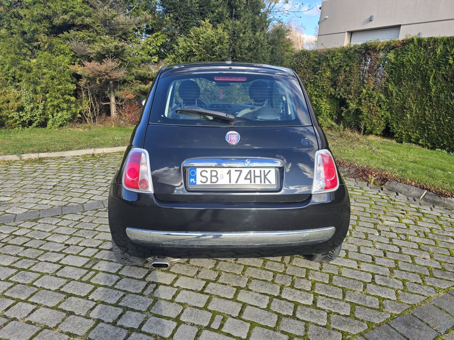 Fiat 500 szklany dach   0 rdzy