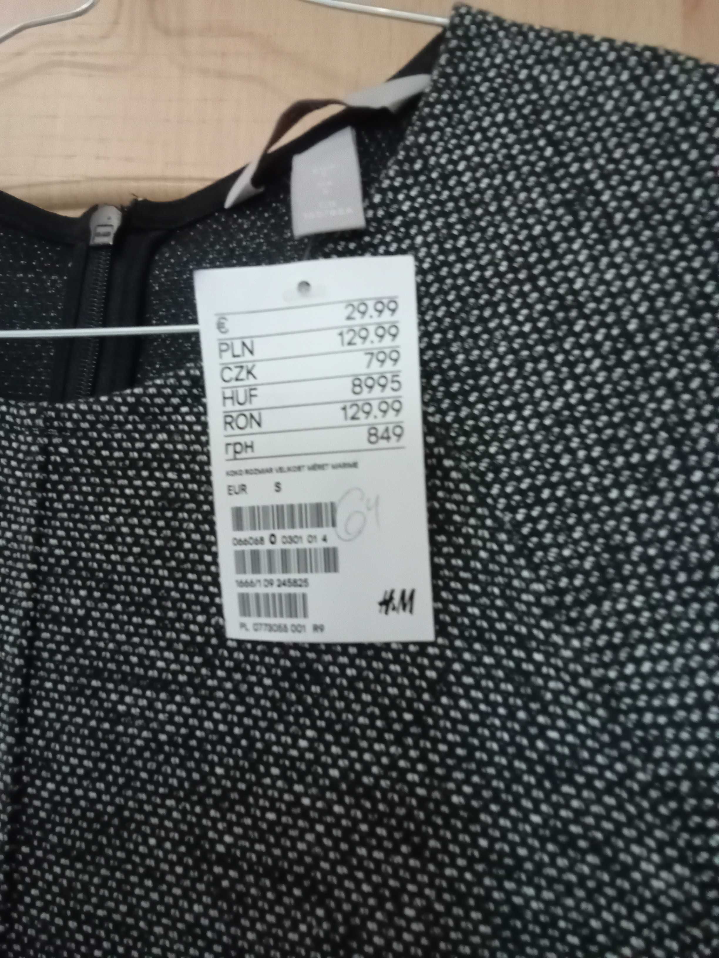 Sukienka H&M, rozmiar S, nowa z metką