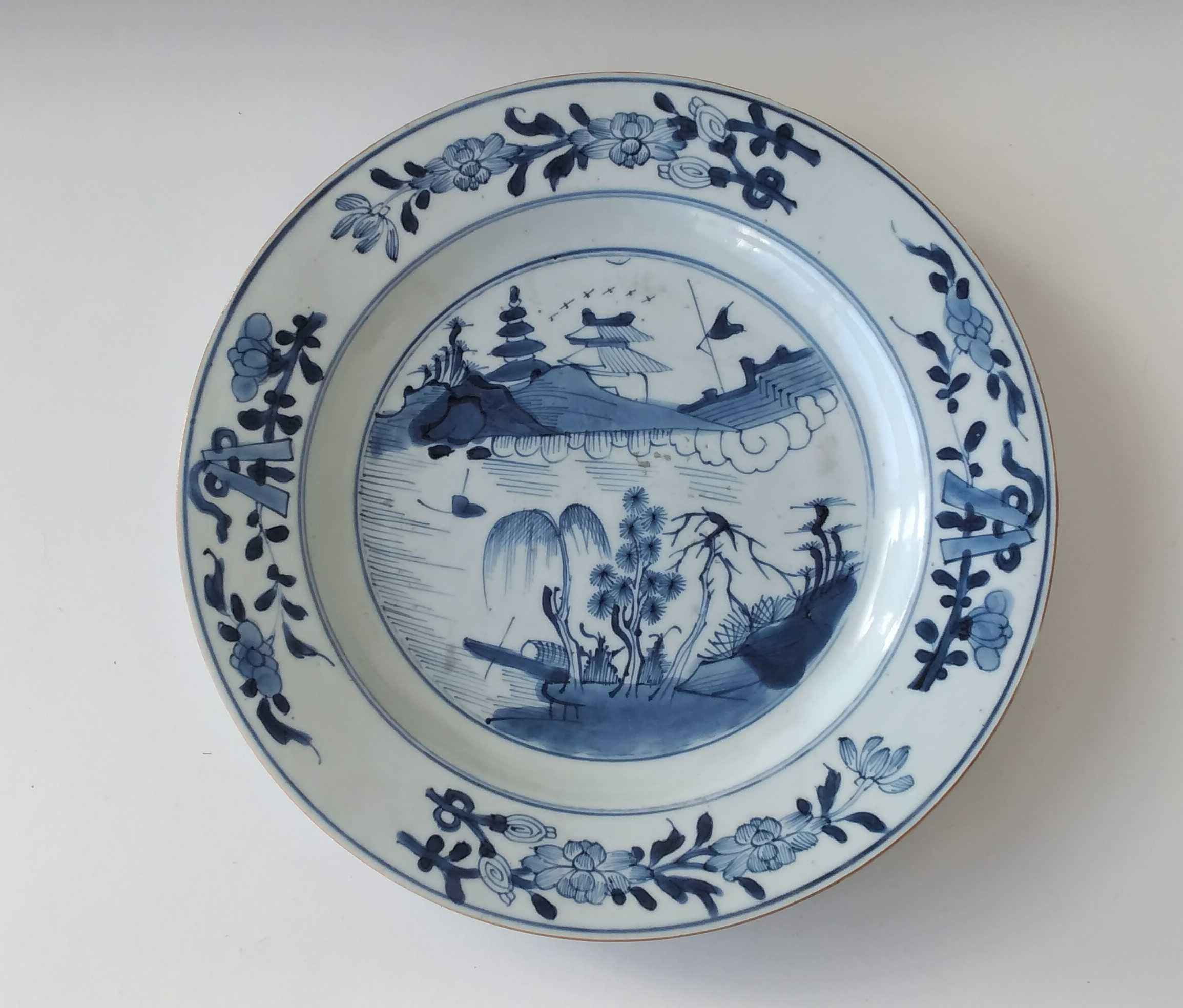 Grande Prato da Companhia da Índias, Reinado Kangxi 280mm