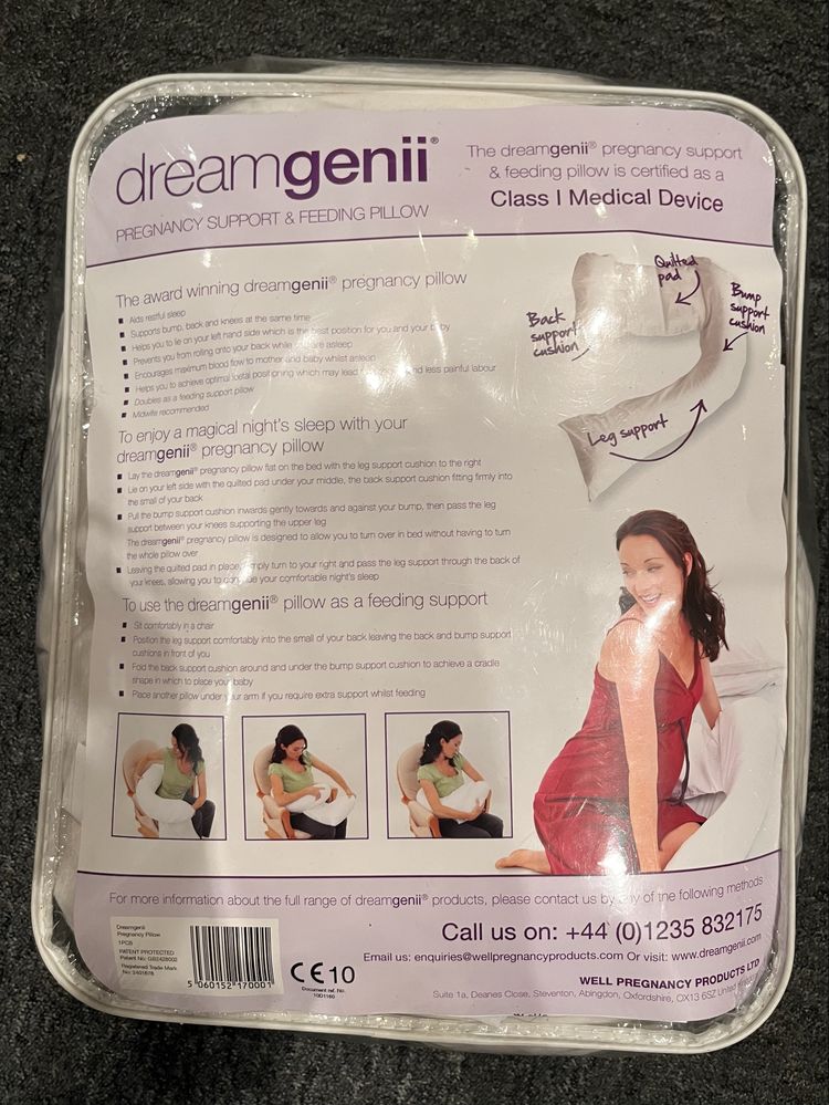 Poduszka ciążowa, rogal Dream Genii