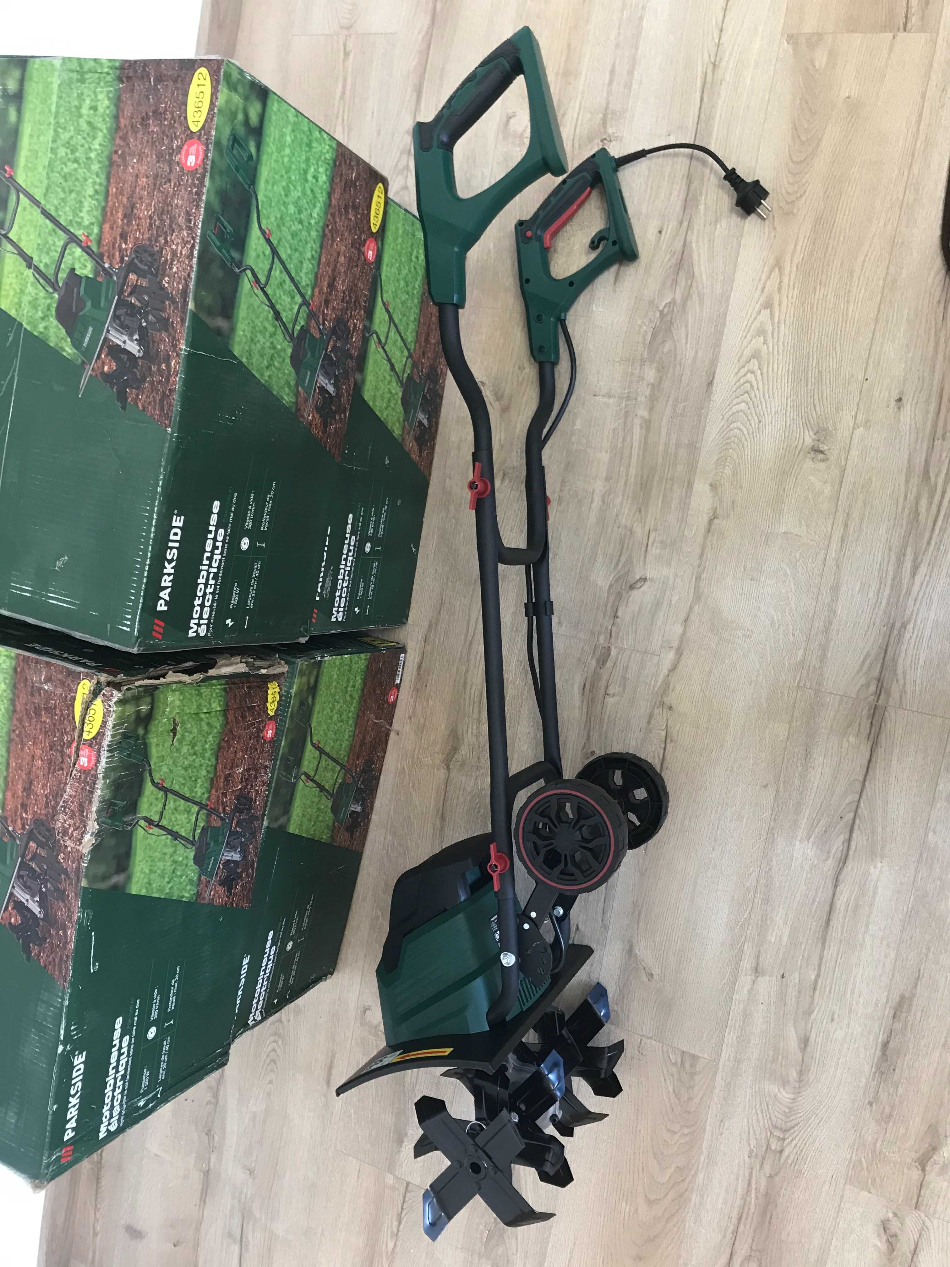 Садовий культиватор електричний PARKSIDE PGK 1500 A1, 1500ват.