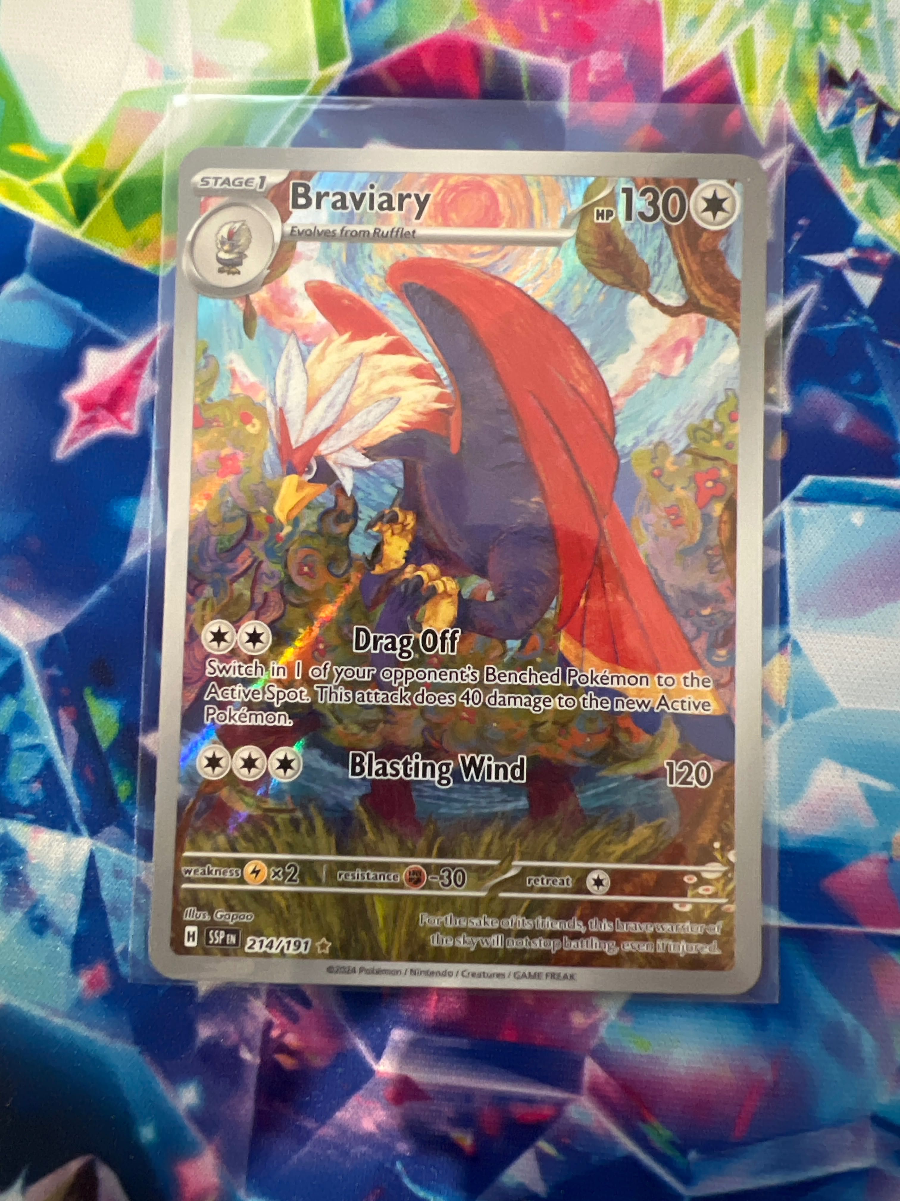 Braviary 214 Surging Sparks