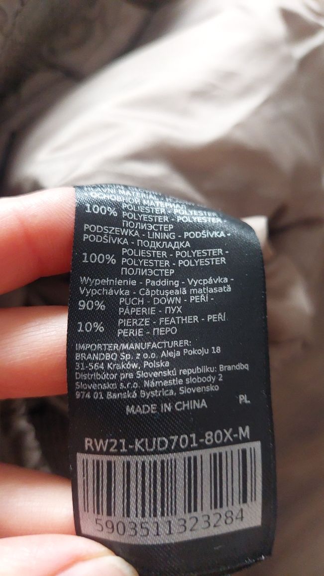 Puchowa kurtka Medicine puch i pierze M * 90% puch * jak nowa !