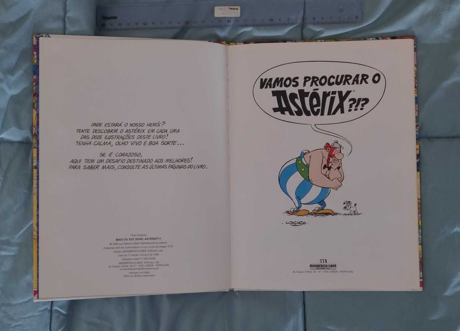 Livro Procurar o Asterix