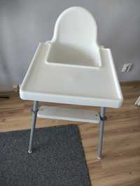 Krzesełko IKEA z podnóżkiem