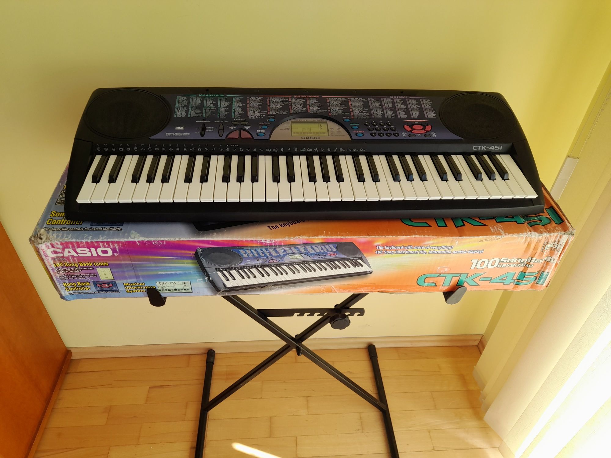 Keyboard Casio ctk-451 pianino elektroniczne