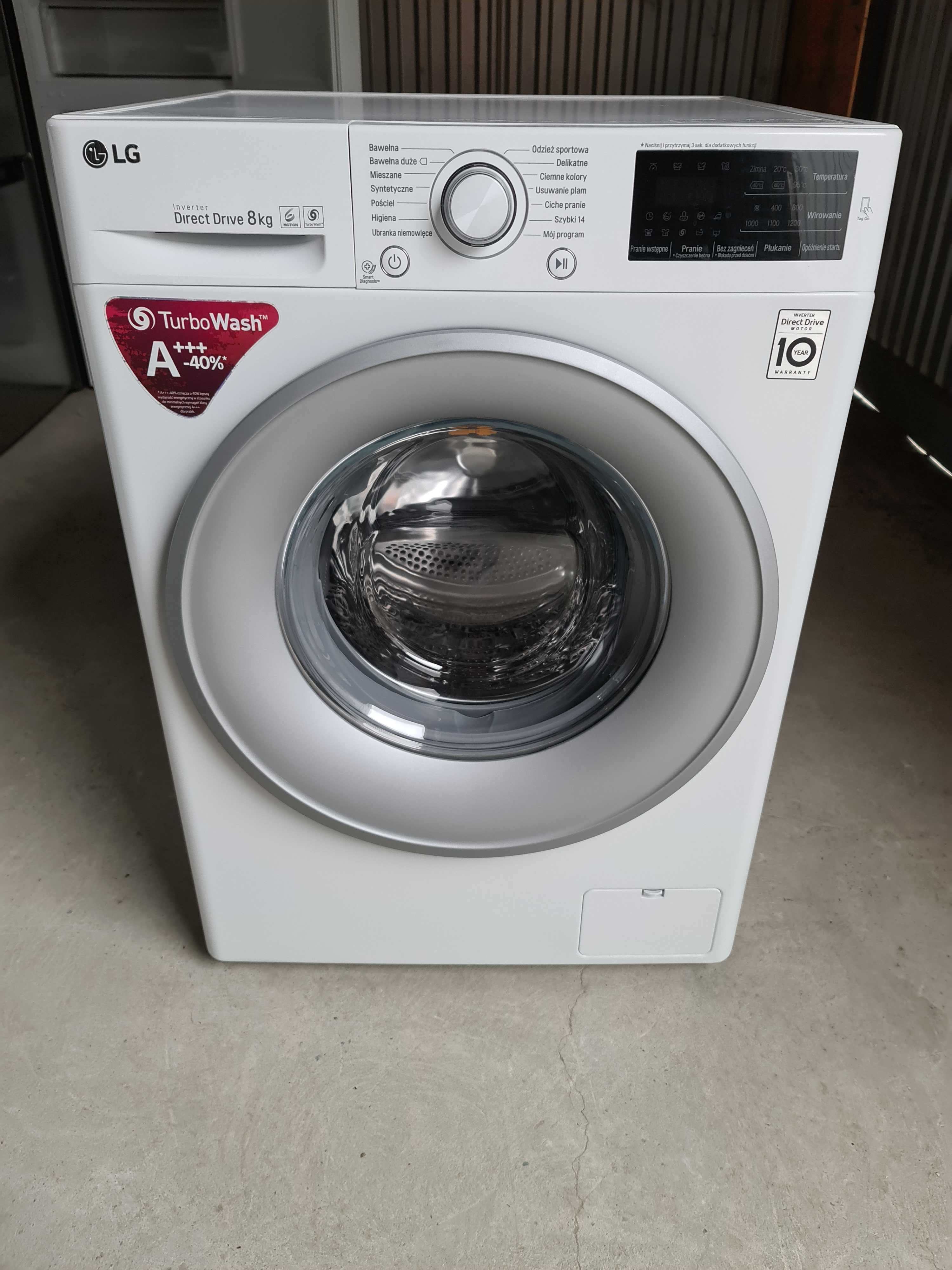 Пральна/стиральная/ машина LG Inverter Direct Drive 8 KG / F12U2TDN0