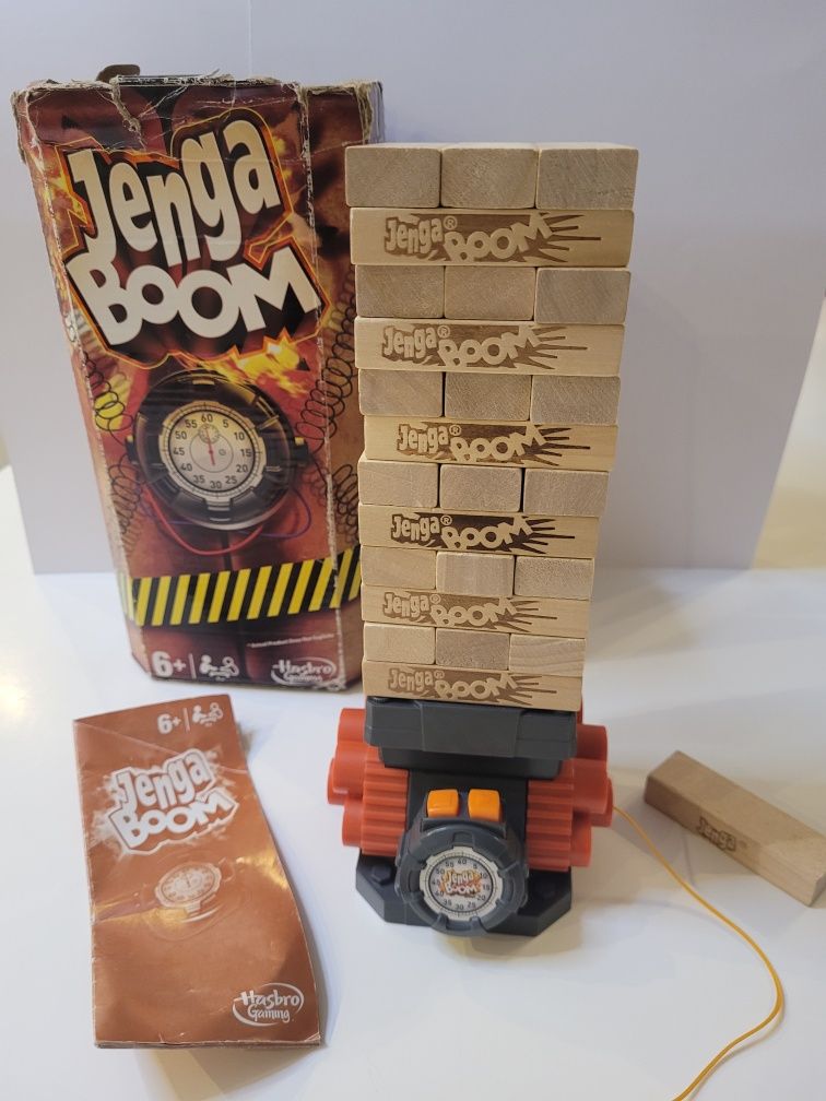 JENGA BOOM tykająca bomba gra HASBRO