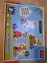 Nowe Puzzle Muminki wiek 2 +