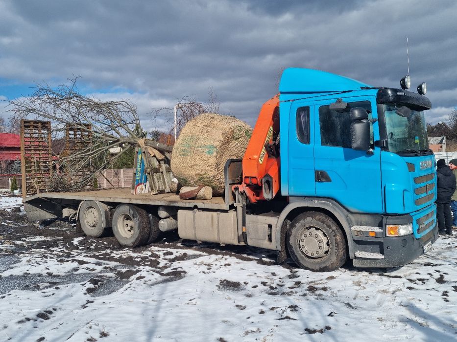 Услуги  крана - манипулятора в Днипре и по Украине