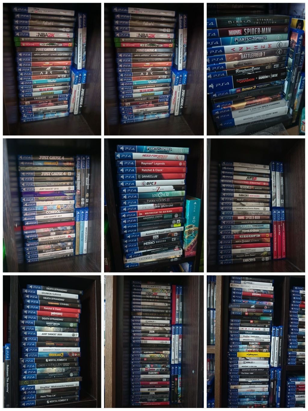 Gry PlayStation 4 ps4 Assassin's GTA Minecraft Lego fifa Ufc cod Nfs