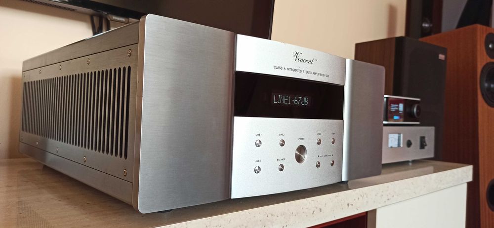 Vincent SV-238 mocny wzmacniacz zintegrowany w klasie A i A/B, rzadki!