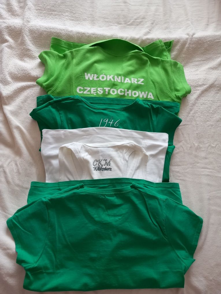 Włókniarz Częstochowa 4 koszulki, rozmiar 38