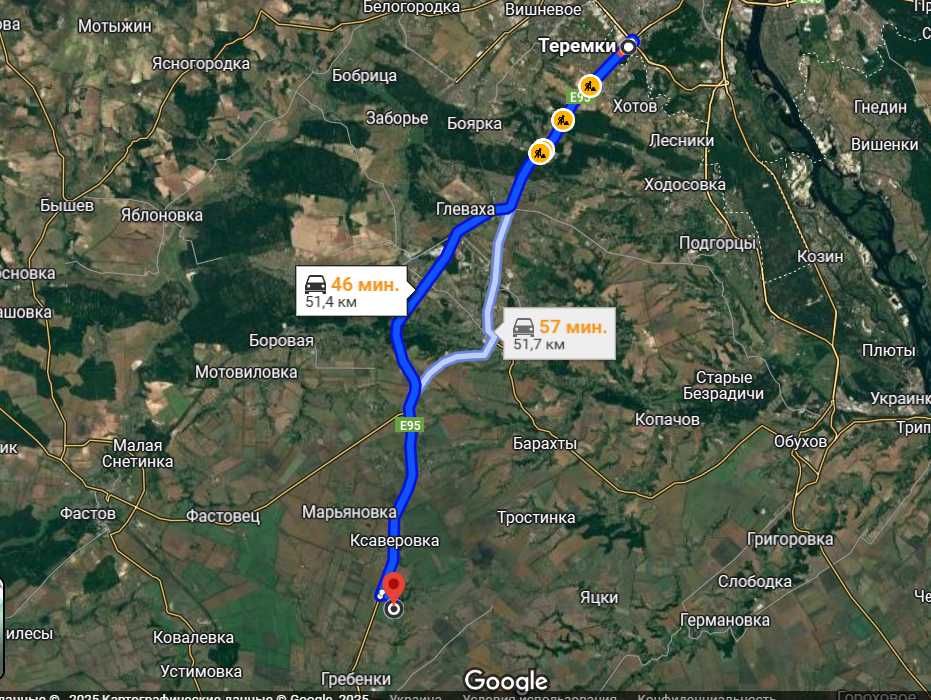 Пінчуки ділянка 46 соток вул Набережна Біла Церква-27км