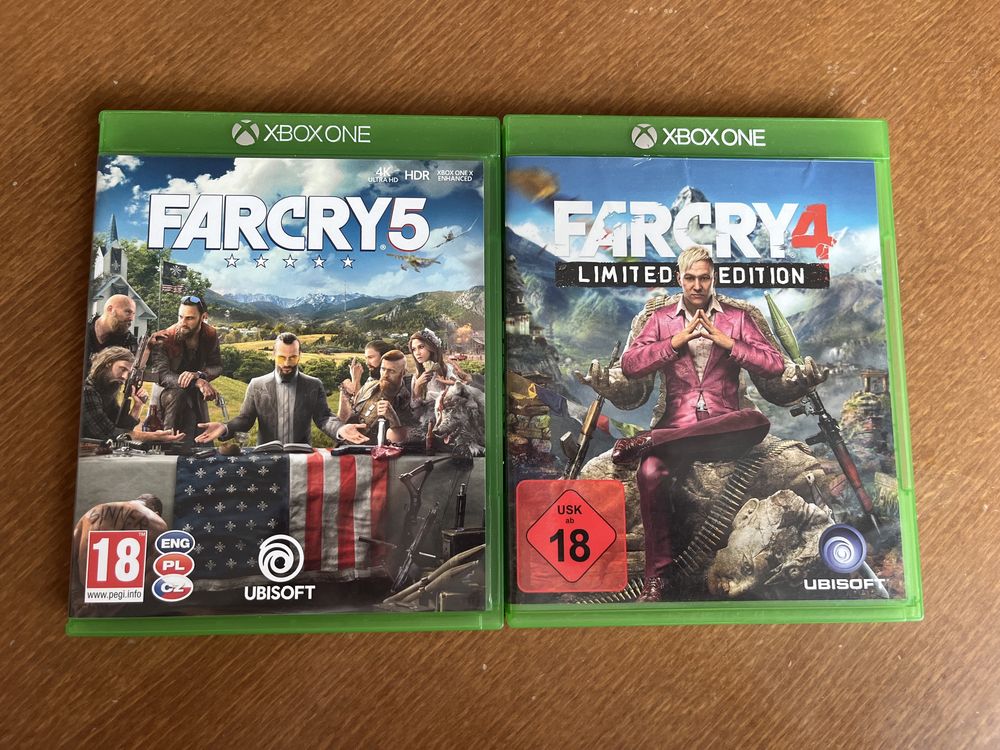 XBox one gry zestaw 6 sztuk
