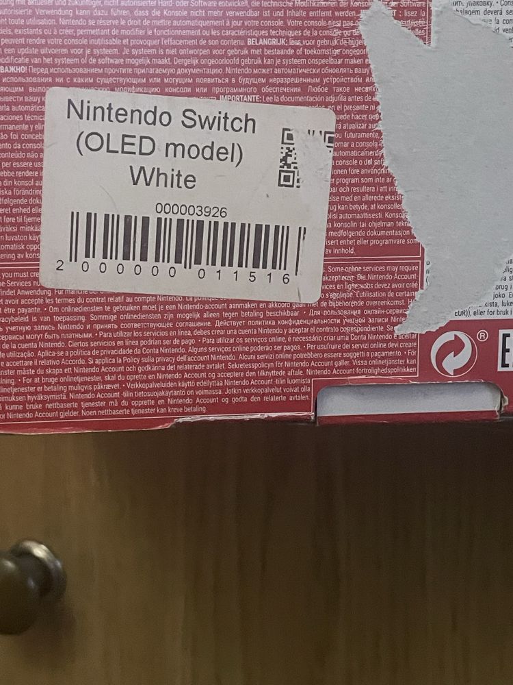 Nintendo Switch  Oled