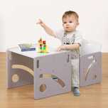 Conjunto Mesa e Cadeira Montessori FUNLIO – NOVO (Caixa Aberta)