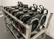 Koparka kryptowalut 6 x RX 6700XT 12GB FV, od ręki
