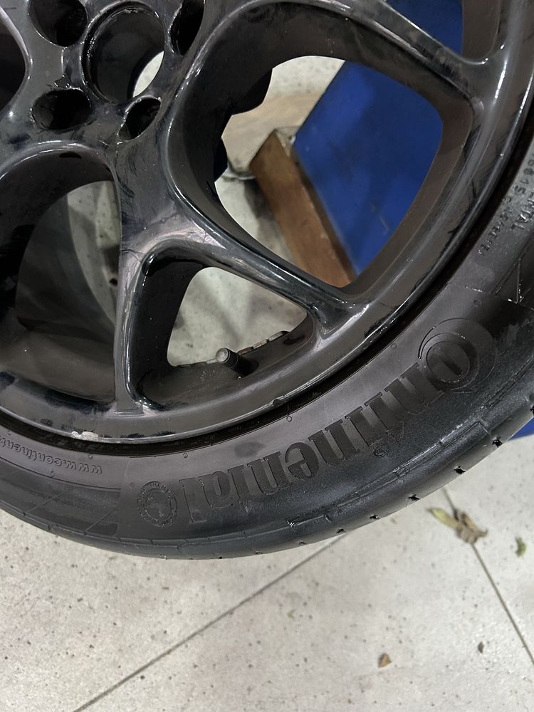 4 jantes 17 5x100 + 4 pneus
