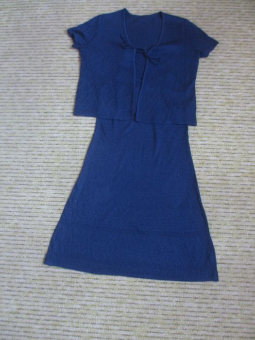 Жіночий комплект (сукня+болеро)