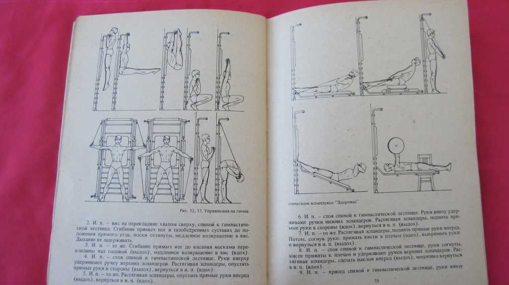 Спортуголок в квартире книга профессор Гужаловский тренажер Микулина