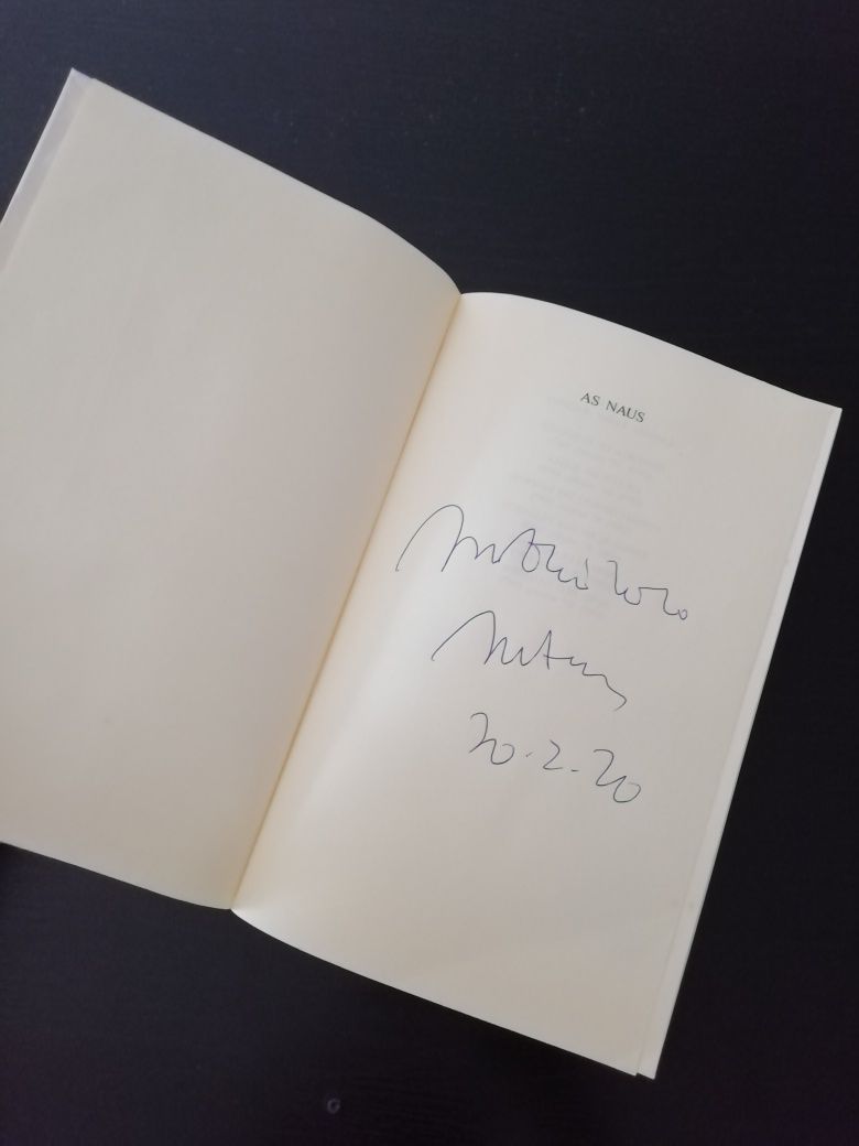 Naus de António Lobo Antunes Primeira Edição Autografada