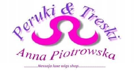 Peruka naturalna bob piaskowy blond z  odrostem mono part-rozm.S