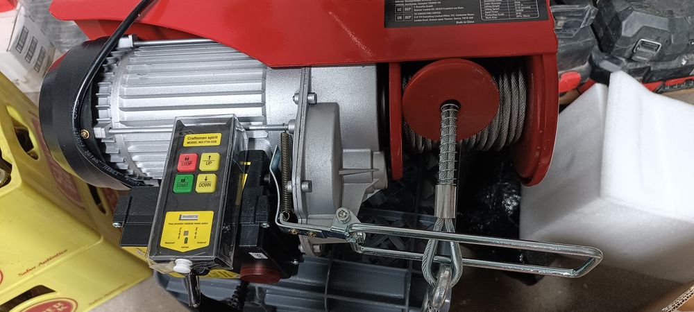 Guincho elétrico 500/1000kg